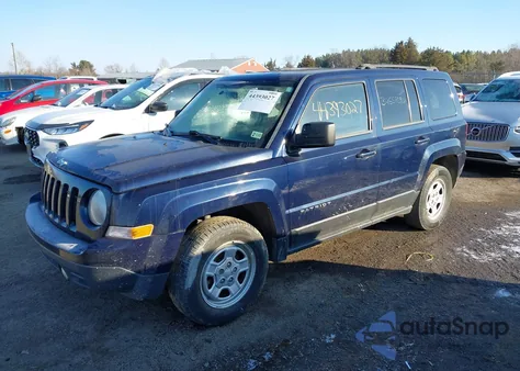 2015 Jeep Patriot Sport z USA, uszkodzony, nr VIN 1C4NJPBA3FD198107